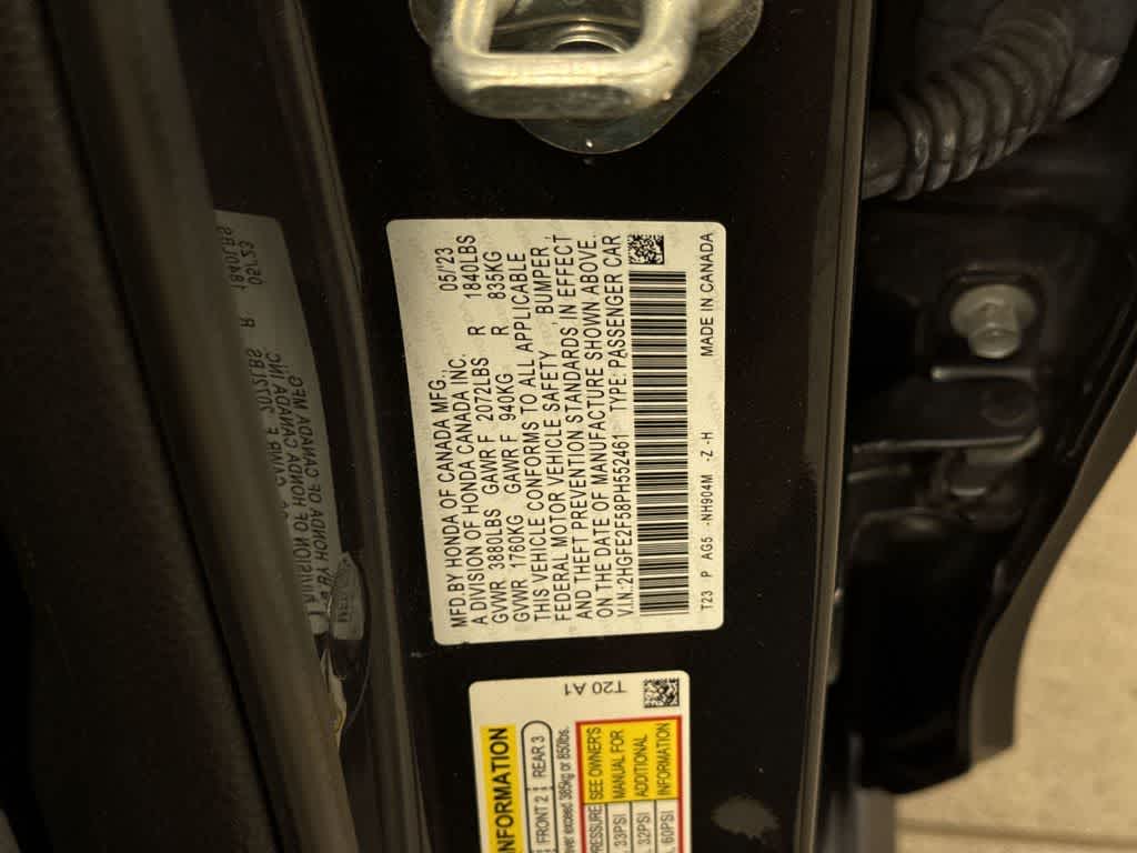 2023 Honda Civic Sport