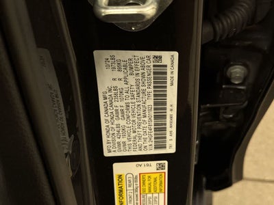 Honda Civic Hybrid Sport 2025