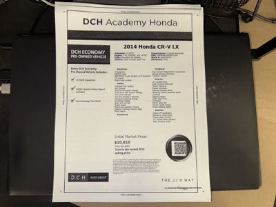 Honda CR-V LX 2014