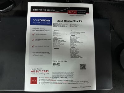 2016 Honda CR-V EX