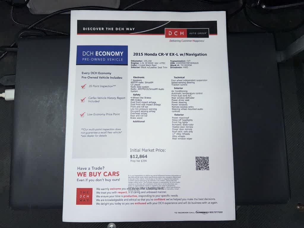 Honda CR-V EX-L 2015