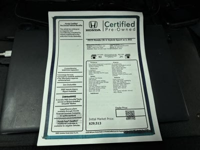 Honda CR-V Hybrid Sport 2023