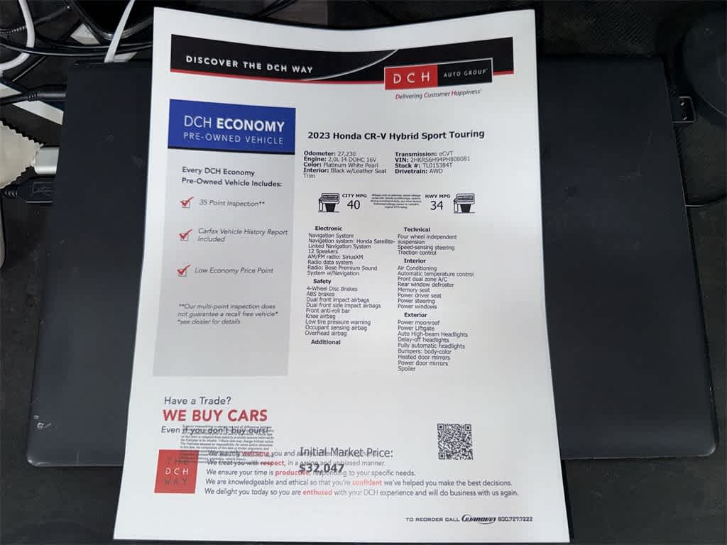 2023 Honda CR-V Hybrid Sport Touring