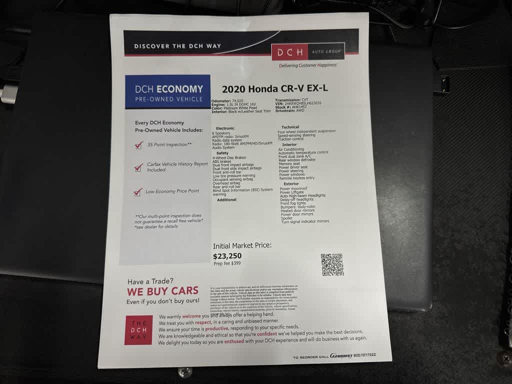 2020 Honda CR-V EX-L