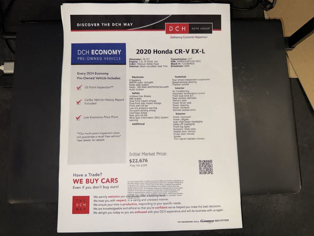 2020 Honda CR-V EX-L