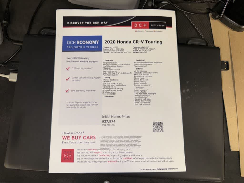 Honda CR-V Touring 2020