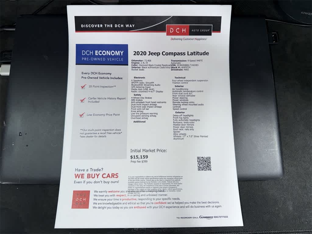 Jeep Compass Latitude 2020