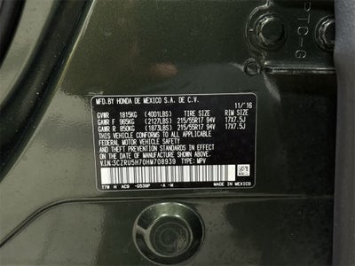 Honda HR-V EX-L Navi 2017