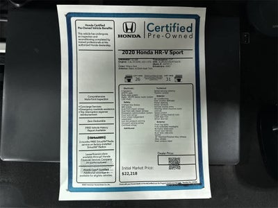 Honda HR-V Sport 2020