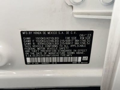 Honda HR-V LX 2024
