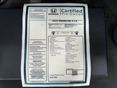 2023 Honda HR-V LX