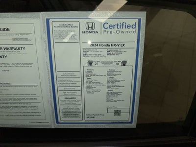 Honda HR-V LX 2024