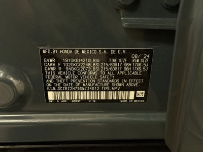 Honda HR-V EX-L 2025