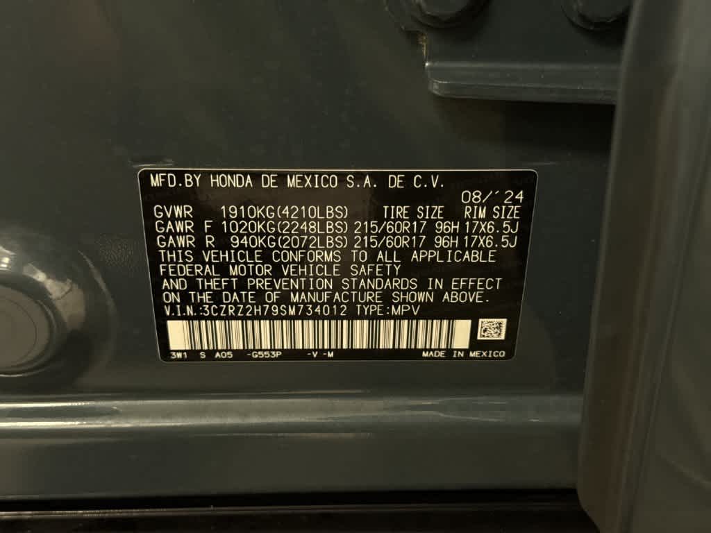 Honda HR-V EX-L 2025
