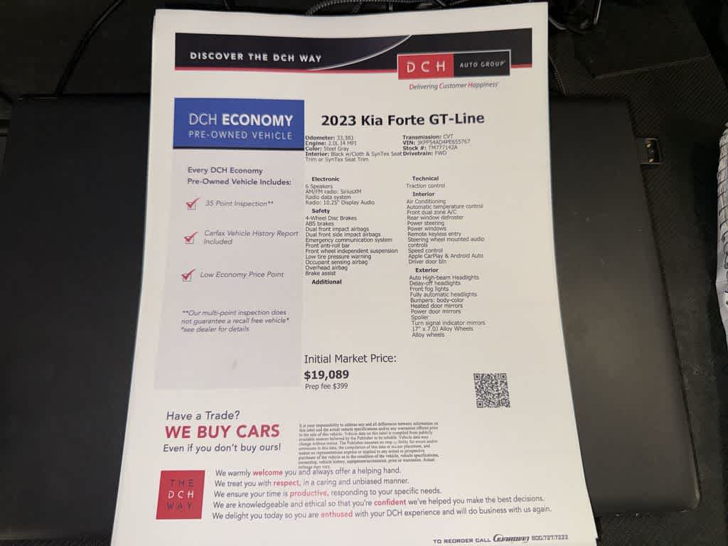 2023 Kia Forte GT-Line