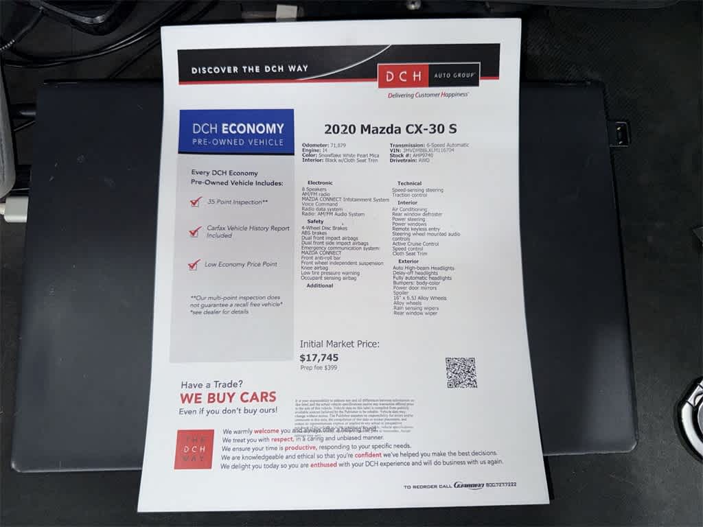 Mazda CX-30 AWD 2020