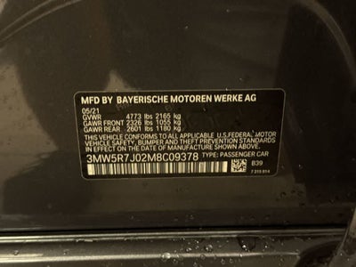 BMW 330i xDrive 2021 330i xDrive