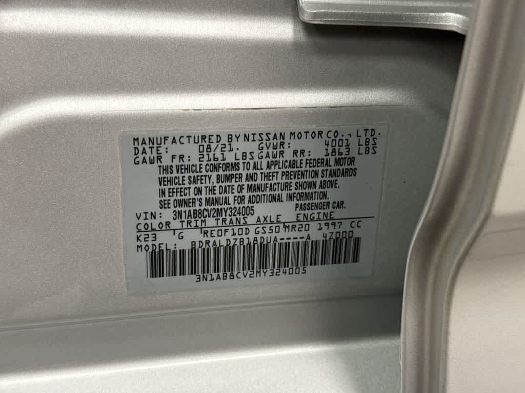 Nissan Sentra SV 2021