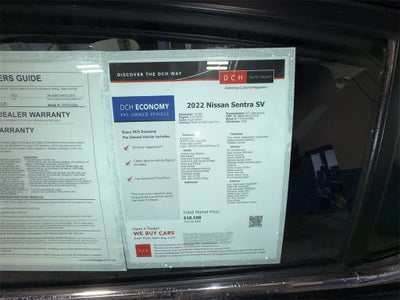 2022 Nissan Sentra SV