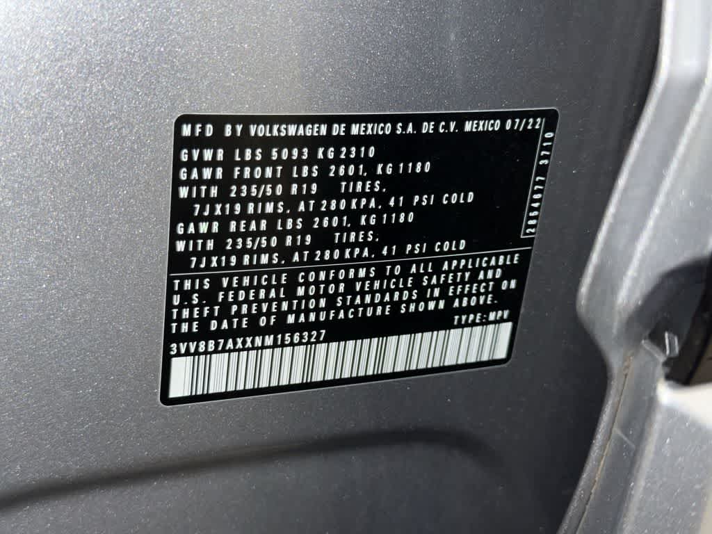 2022 Volkswagen Tiguan SE R-Line Black