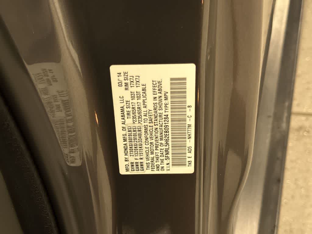 Honda Odyssey Base 2014