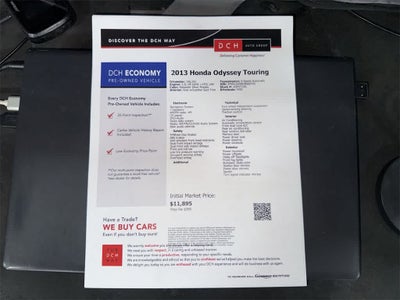 Honda Odyssey Touring 2013