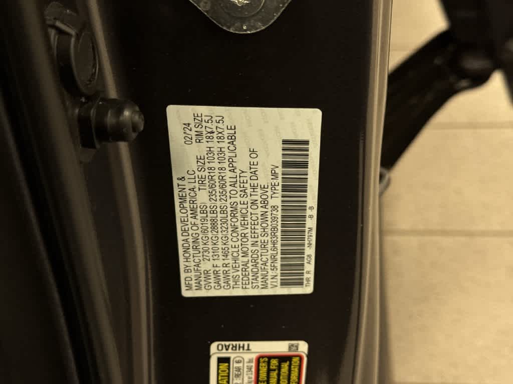 Honda Odyssey EX-L 2024
