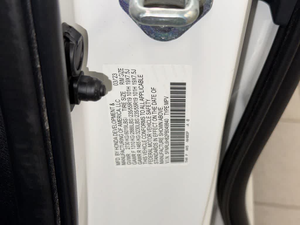 Honda Odyssey Touring 2023