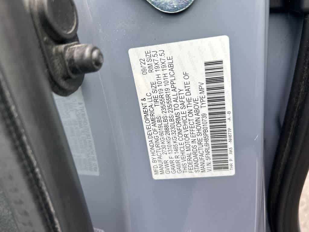 Honda Odyssey Touring 2023