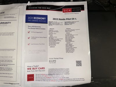 Honda Pilot EX-L de 2015