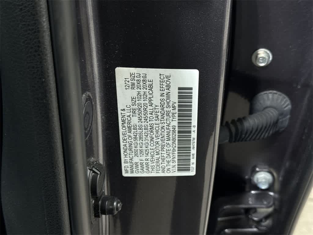 2022 Honda Pilot Edición Especial