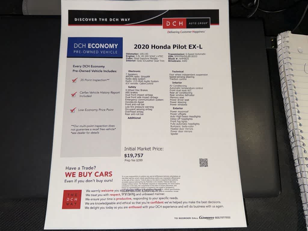 2020 Honda Pilot EX-L