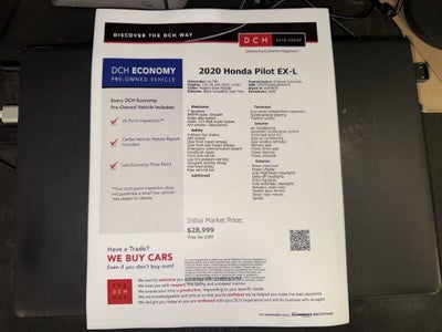 2020 Honda Pilot EX-L