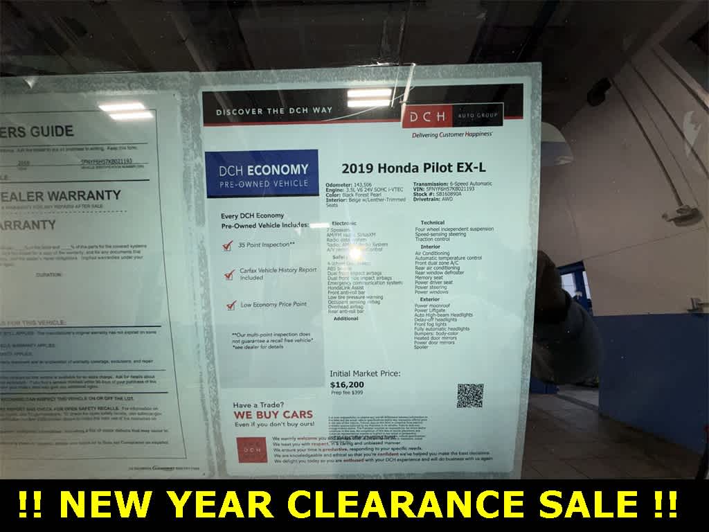 2019 Honda Pilot EX-L