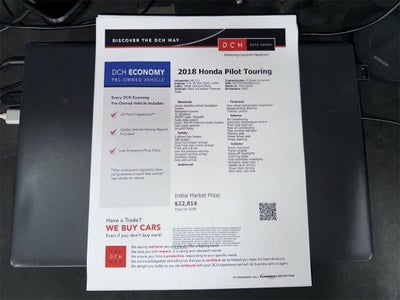 Honda Pilot Touring 2018