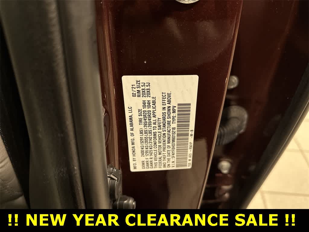 2021 Honda Passport Elite