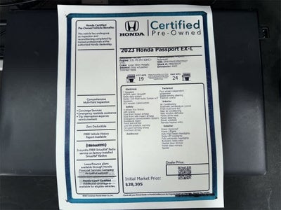 2023 Honda Passport EX-L