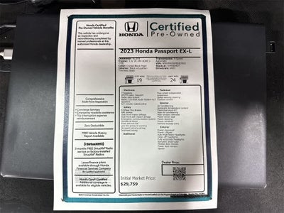 2023 Honda Passport EX-L