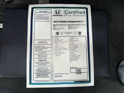 2023 Honda Passport EX-L