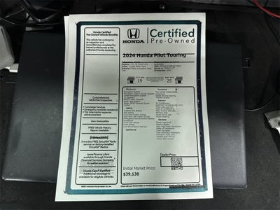 Honda Pilot Touring 2024
