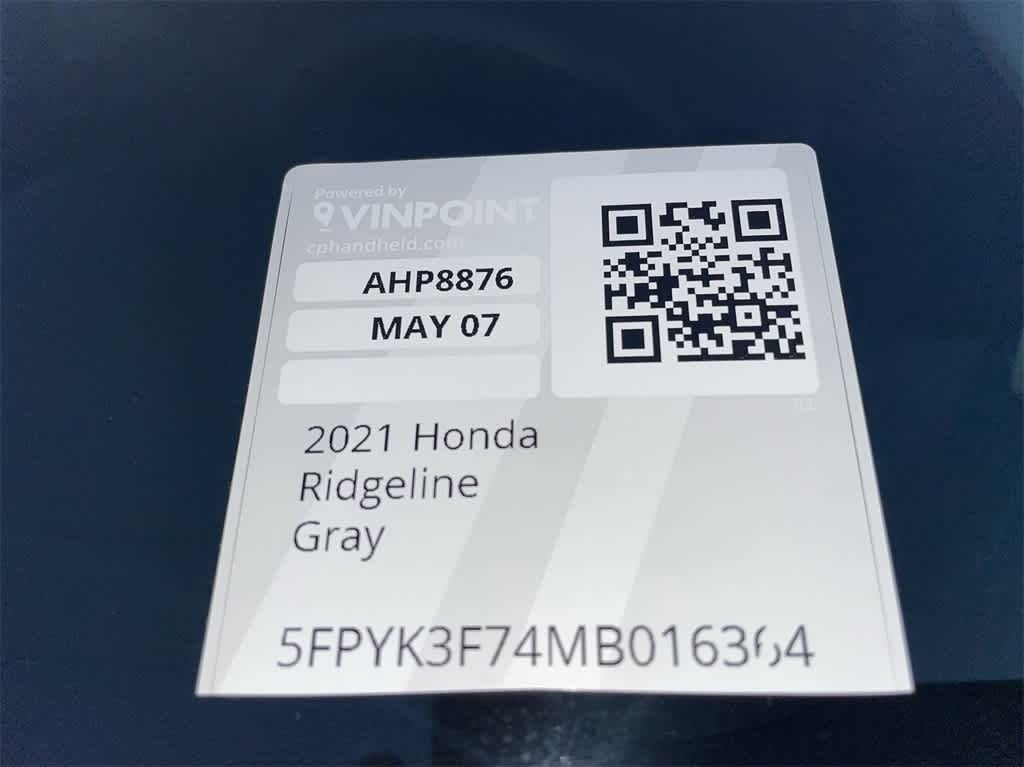 2021 Honda Ridgeline RTL-E AWD