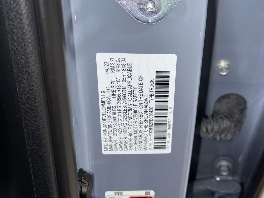 Honda Ridgeline Black Edition 2023