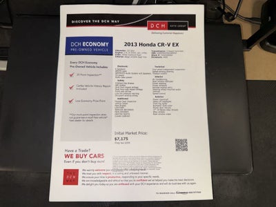 Honda CR-V EX de 2013