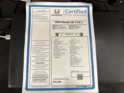 Honda CR-V EX-L 2024