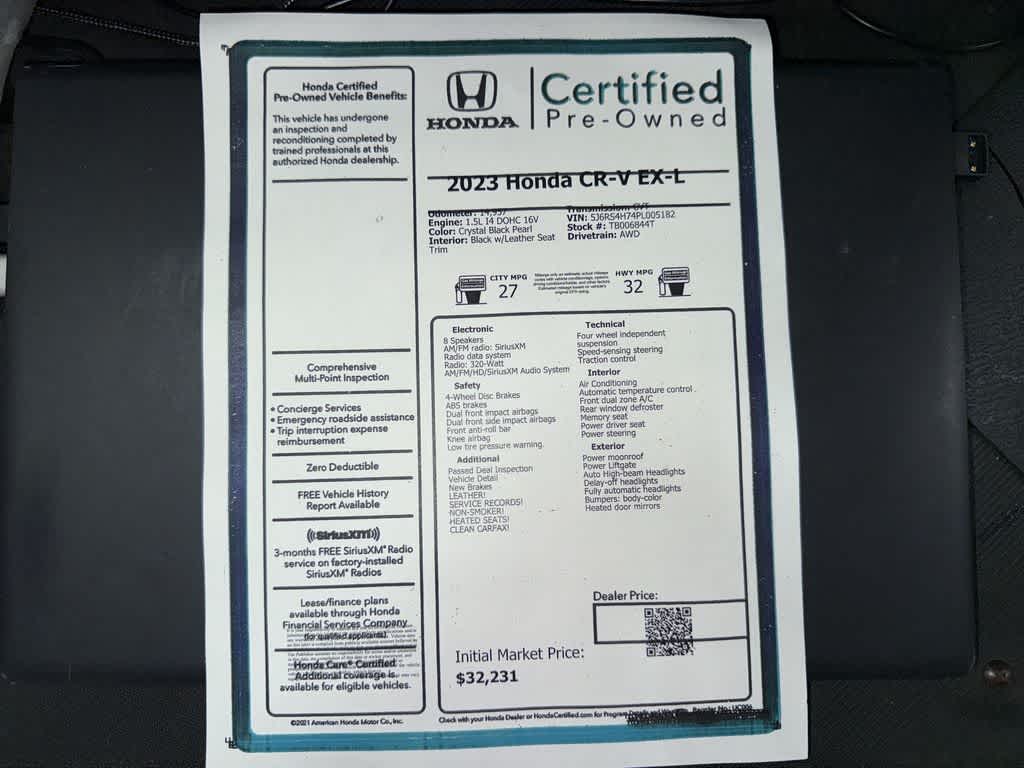 2023 Honda CR-V EX-L