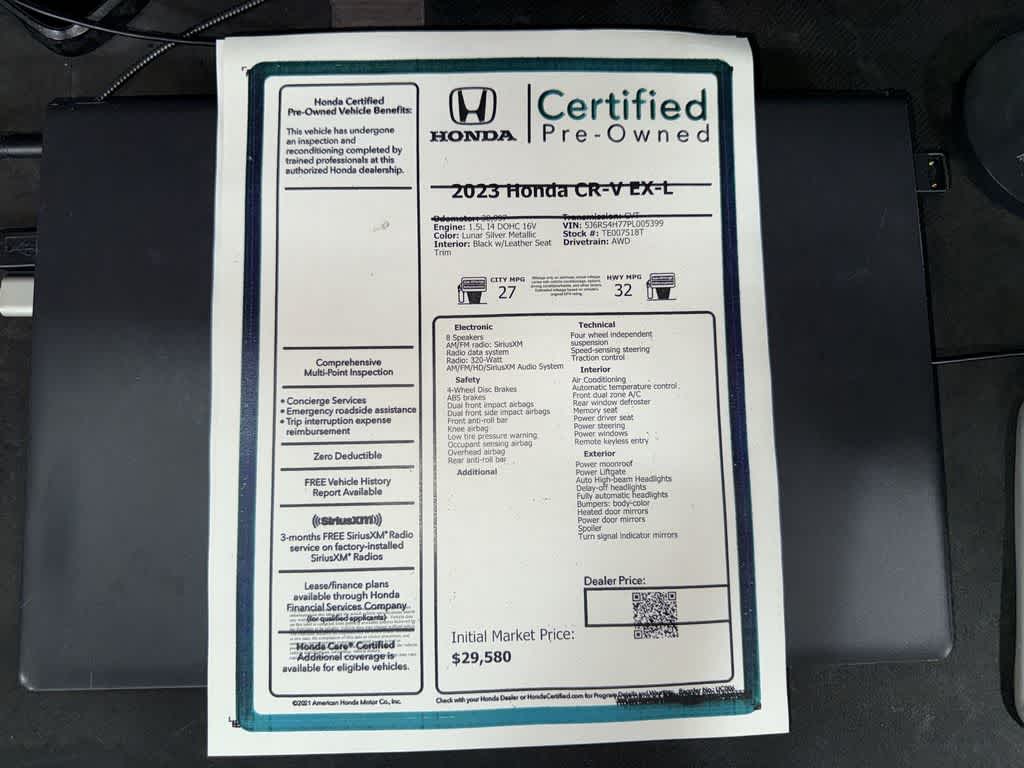 2023 Honda CR-V EX-L