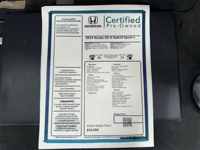 2024 Honda CR-V Hybrid Sport-L