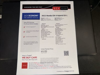 Honda CR-V Hybrid EX-L 2022