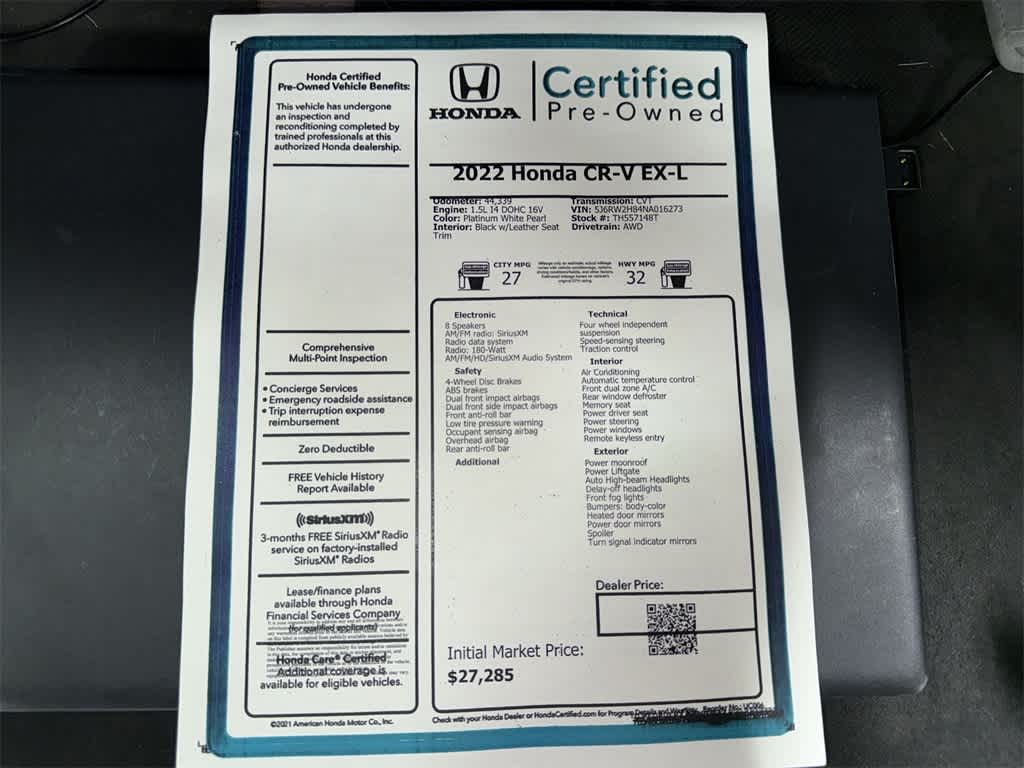 2022 Honda CR-V EX-L