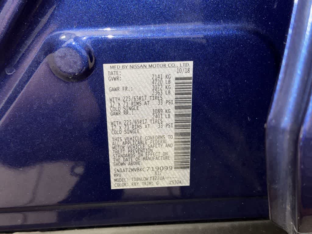 Nissan Rogue SV 2019
